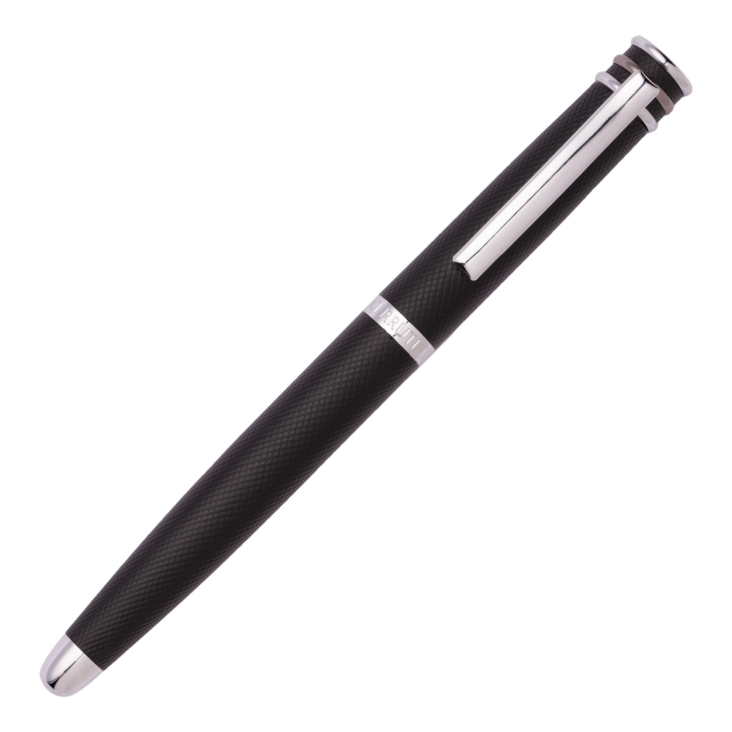 Cerruti 1881 Austin Tintenroller aus Messing in der Farbe Diamond-Black, Länge: 14cm, NSW2985A