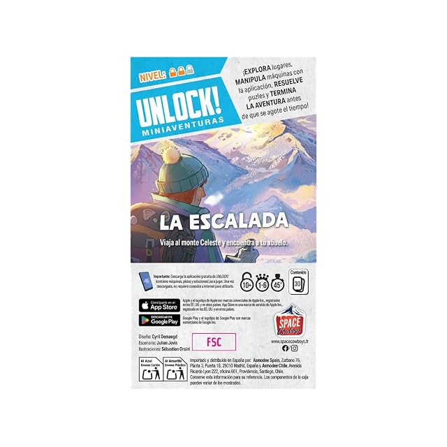 Foto 2 de 3 de Juego de mesa unlock! mini la escalada