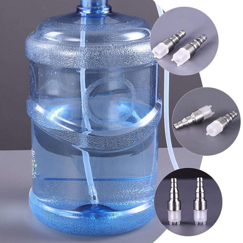 Set Water Tub Buckets Water Dispenser Hose Stainless Steel Sinker Water Bottles Water Cooler Dispenser Drop Tip Water Bottle Pump Weights Sinker To Pump Water Kung Fu Tea