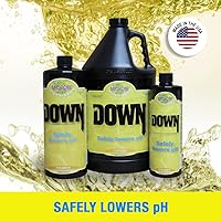 Vista 5 de Microbe Life Hydroponics Líquido de control de pH hacia abajo, tampón premium para estabilidad del pH, disminuye los niveles de pH, uso