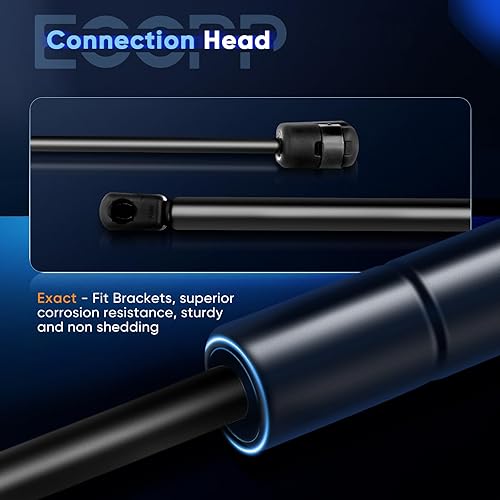 Miniatura 6 de ECCPP Juego de 2 soportes de elevación para capó delantero, amortiguadores de gas para Ford Explorer Mercury Mountaineer 2002-2010