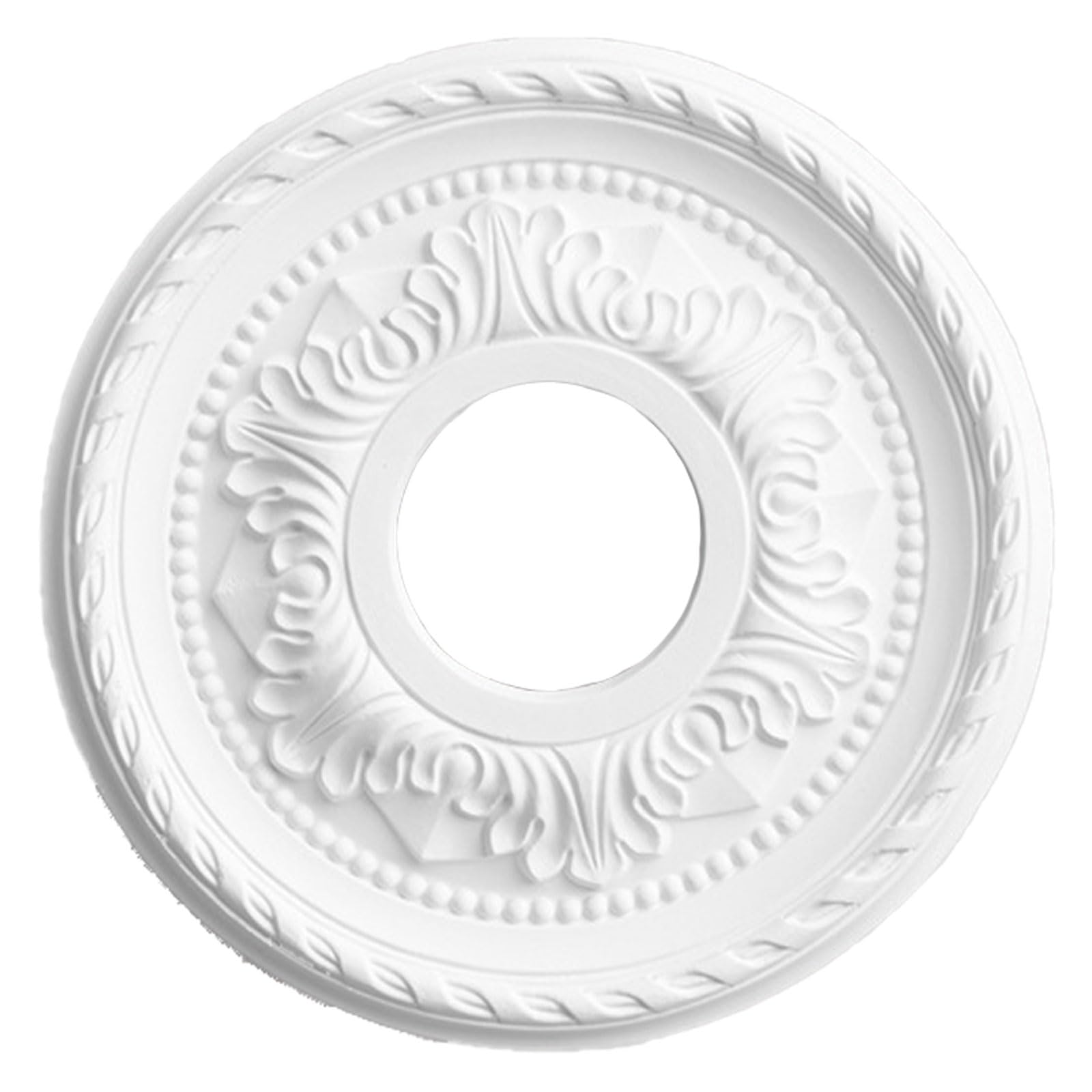 Foelanne White K Ceiling Medallion White 24.8-60Cm(,31Cm)
