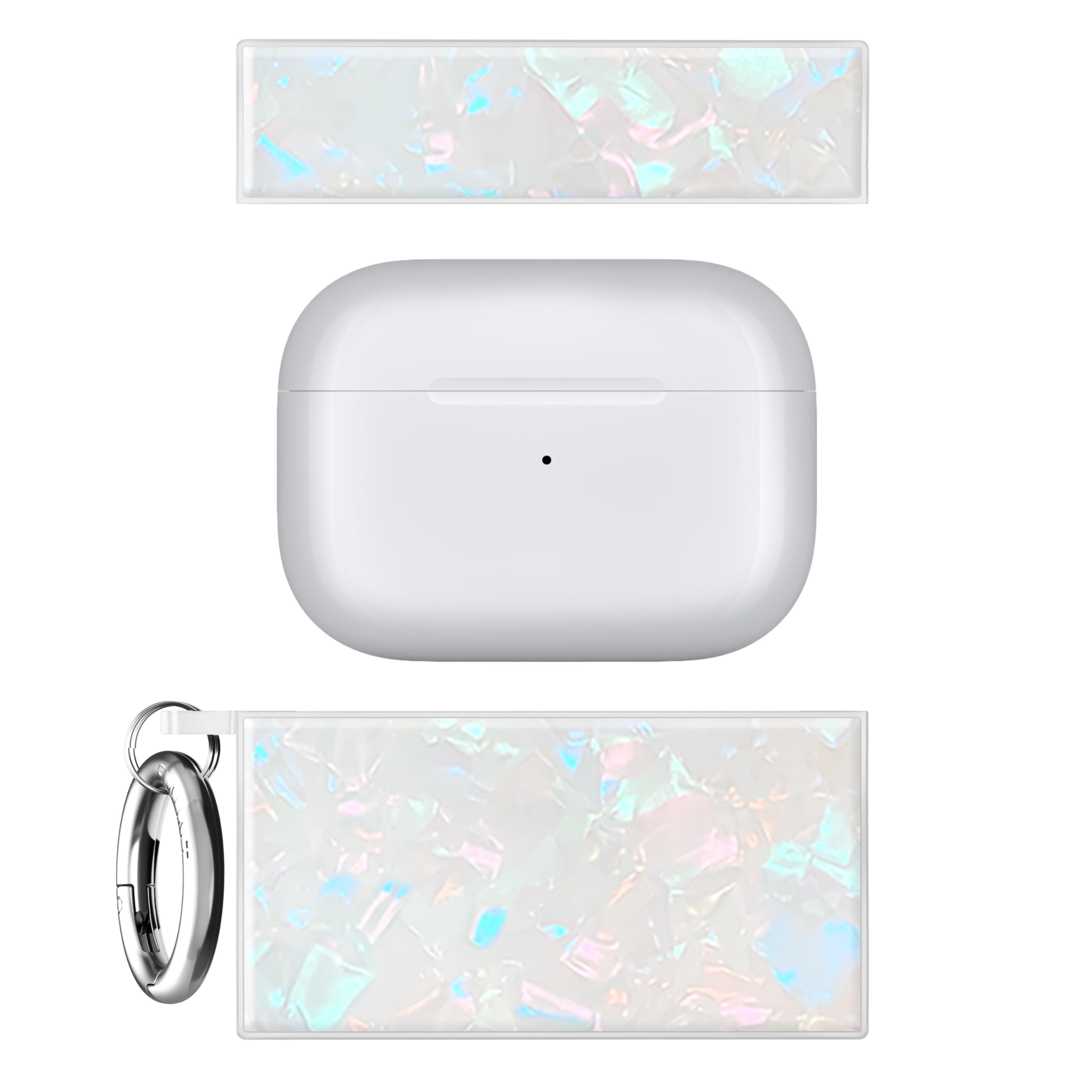 Amazon | [FLAUNT] AirPods Pro 3用 エアポッズケース Squareケース 