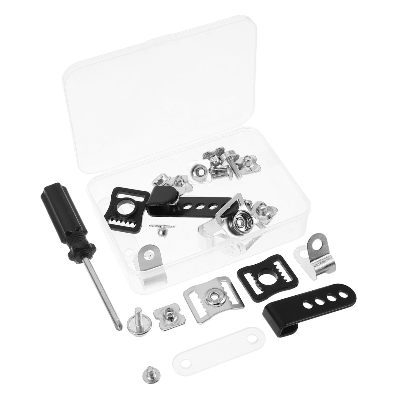 Clips pour visière de football et kit de réparation de casque