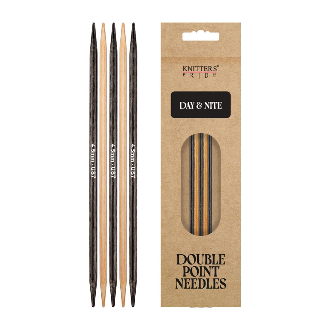 Knitter's Pride Day & Nite Double-Pointed Knitting Needle 15 cm 4.5 mm 1 piece