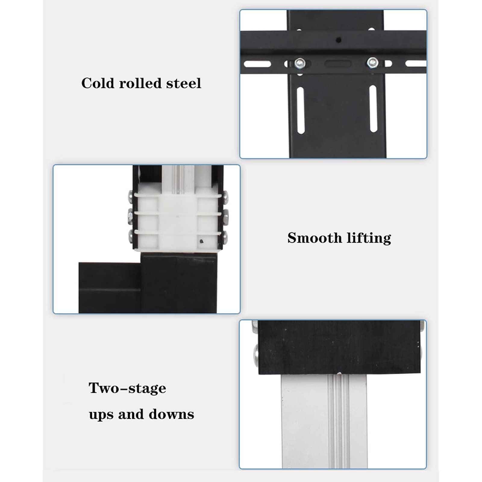 TV Stand Elettrico TV Stand Mount Piano STANDATA TV Telecomando Regolabile in Altezza Stand Smart TV Stare for Un Pannello Piatto da 14 "-32" TV Fino a 82 libbre .per casa, Ufficio