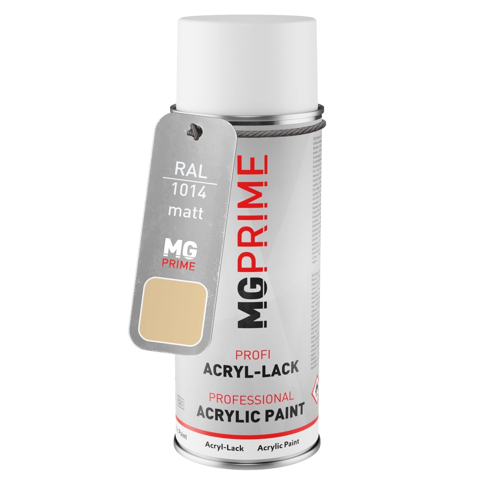 MG PRIME RAL 1014 Ivory/Elfenbein Spray can 400 ml mat quick-drying