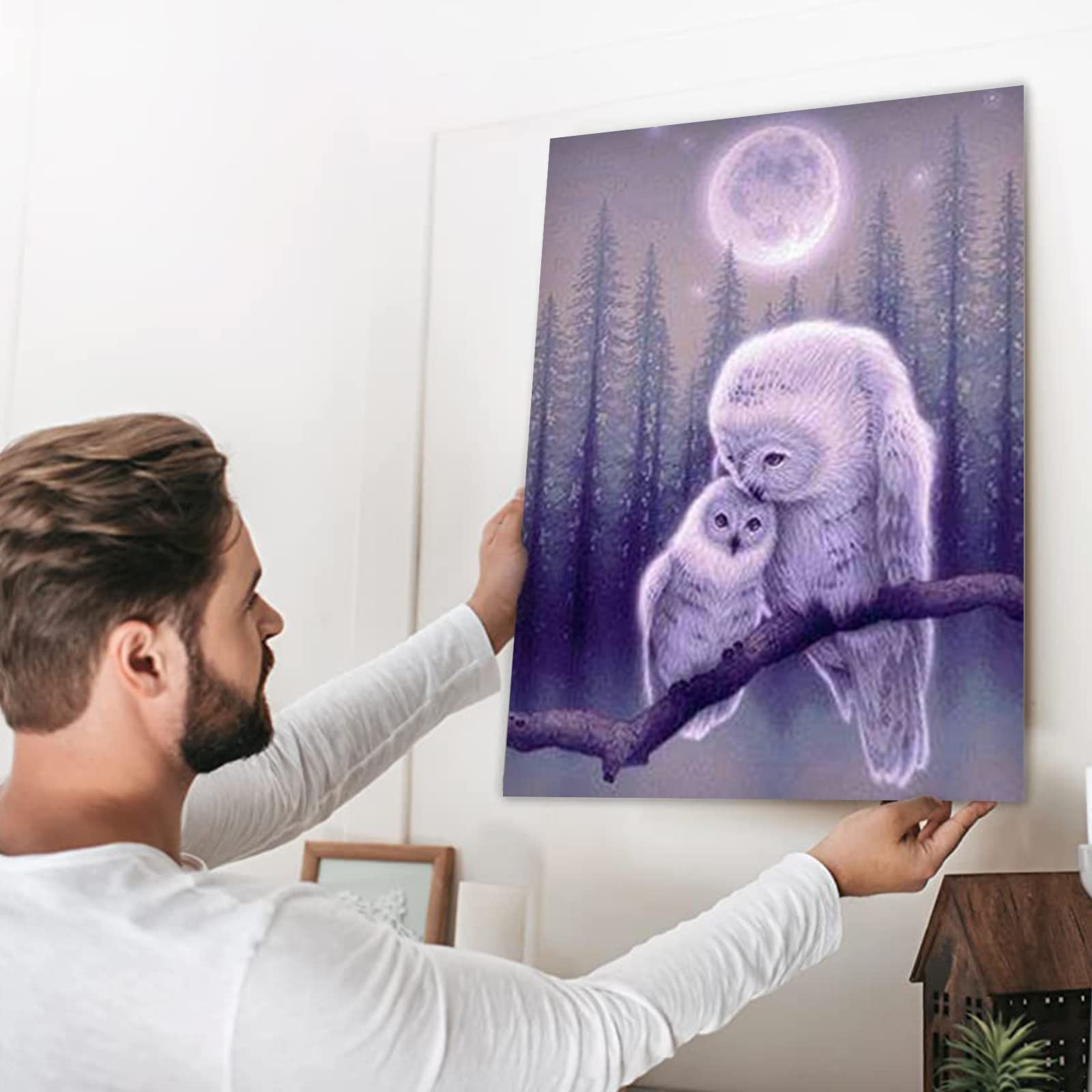 Diamond painting - STORCH MIT ORNAMENTEN – DE