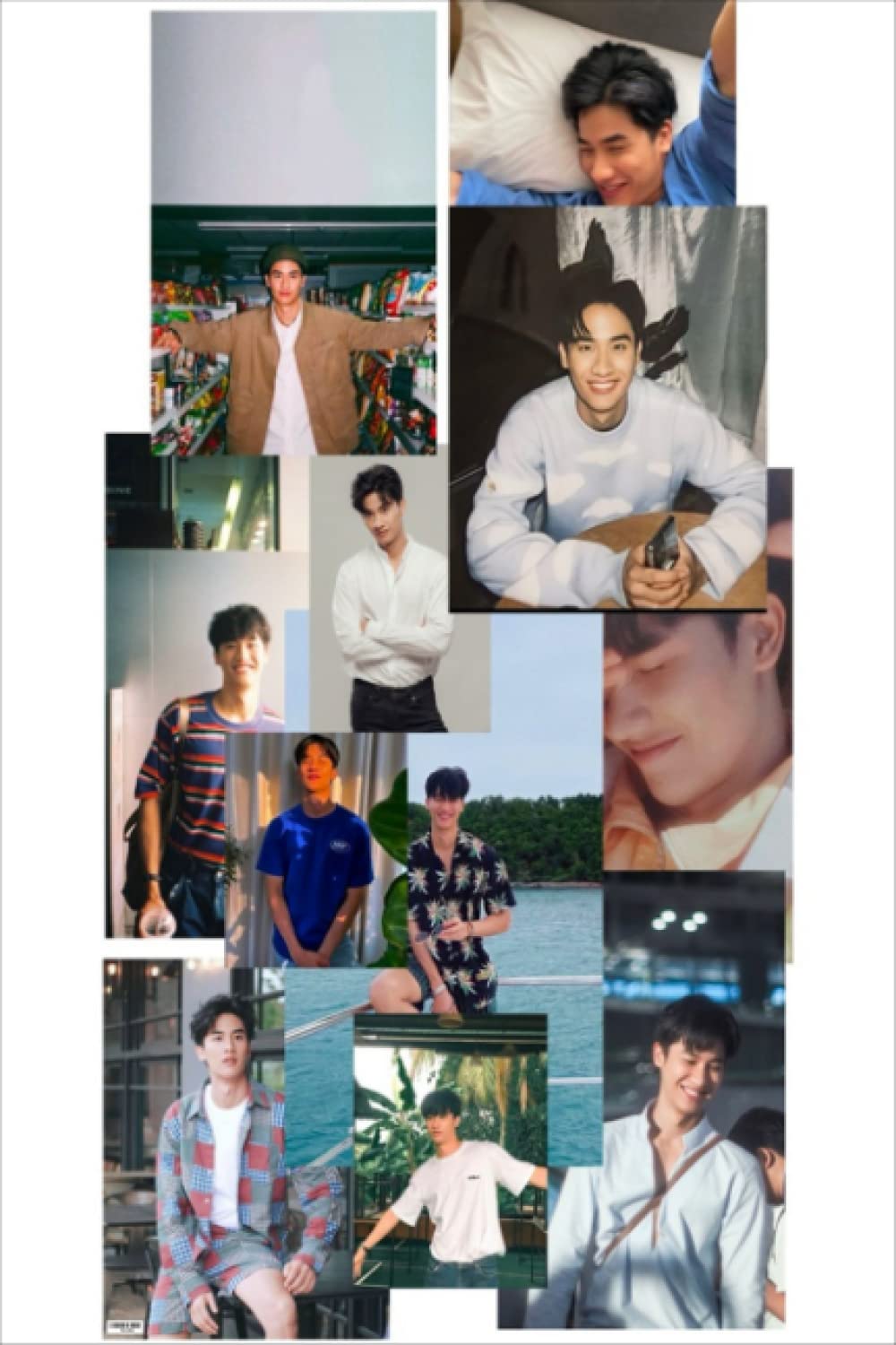 Kiss Me Again Notebook: Tay Tawan Journal paperback , 6x9, 100 Pages|Best gift for boys, girls, gay, lgbtq and thai bl fans (Composition Notebooks)