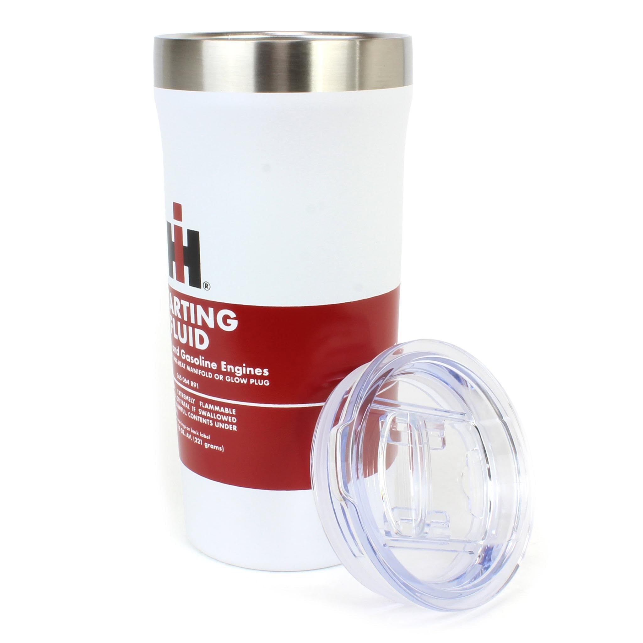 Amazon.com: Case IH International Harvester Retro Starting Fluid 18oz Insulated  Travel Tumbler IHG350 : Home & Kitchen