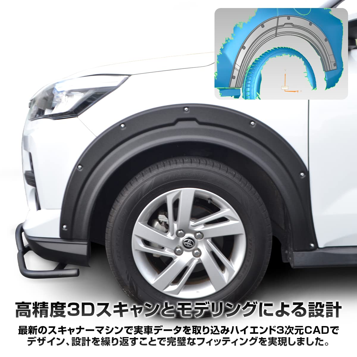 Amazon | [ネクサスジャパン] オーバーフェンダーキット ハミタイ対策