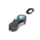 Boomerang Tool Company SNIP Fishing Line Cutters with Retractable Tether and Stainless Steel Blades that Cut Braid, Mono and Fluoro Lines Clean and Smooth! Original Snip Grey