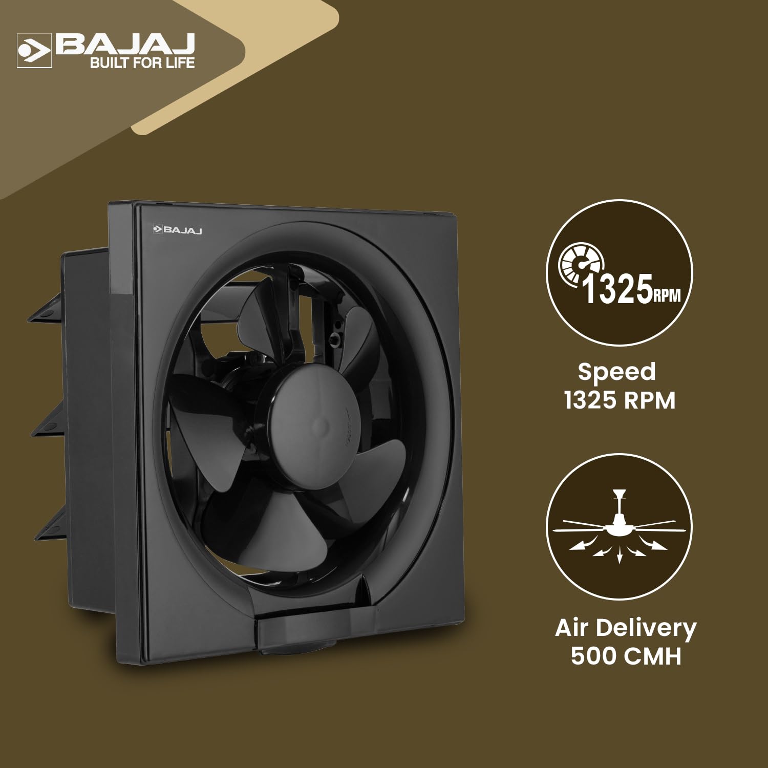 Bajaj AirOut Exhaust Fan - 100% Copper Motor -4