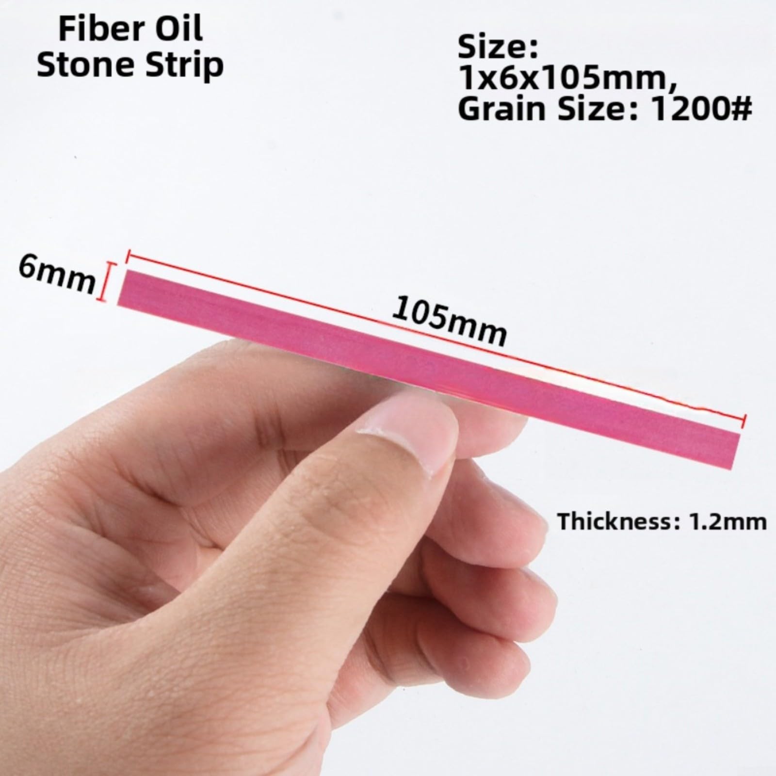 Juego de limas de pulido de precisión ultrafinas, tiras abrasivas de fibra de 1 mm en grano 8 #180-#1200 para molde, joyería, relojería, resistente al calor, para herramientas de portabrocas