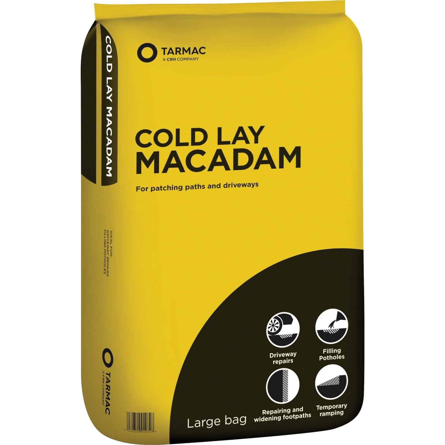 Tarmac Trupack Black Cold Lay Macadam 25kg (15 Bags)