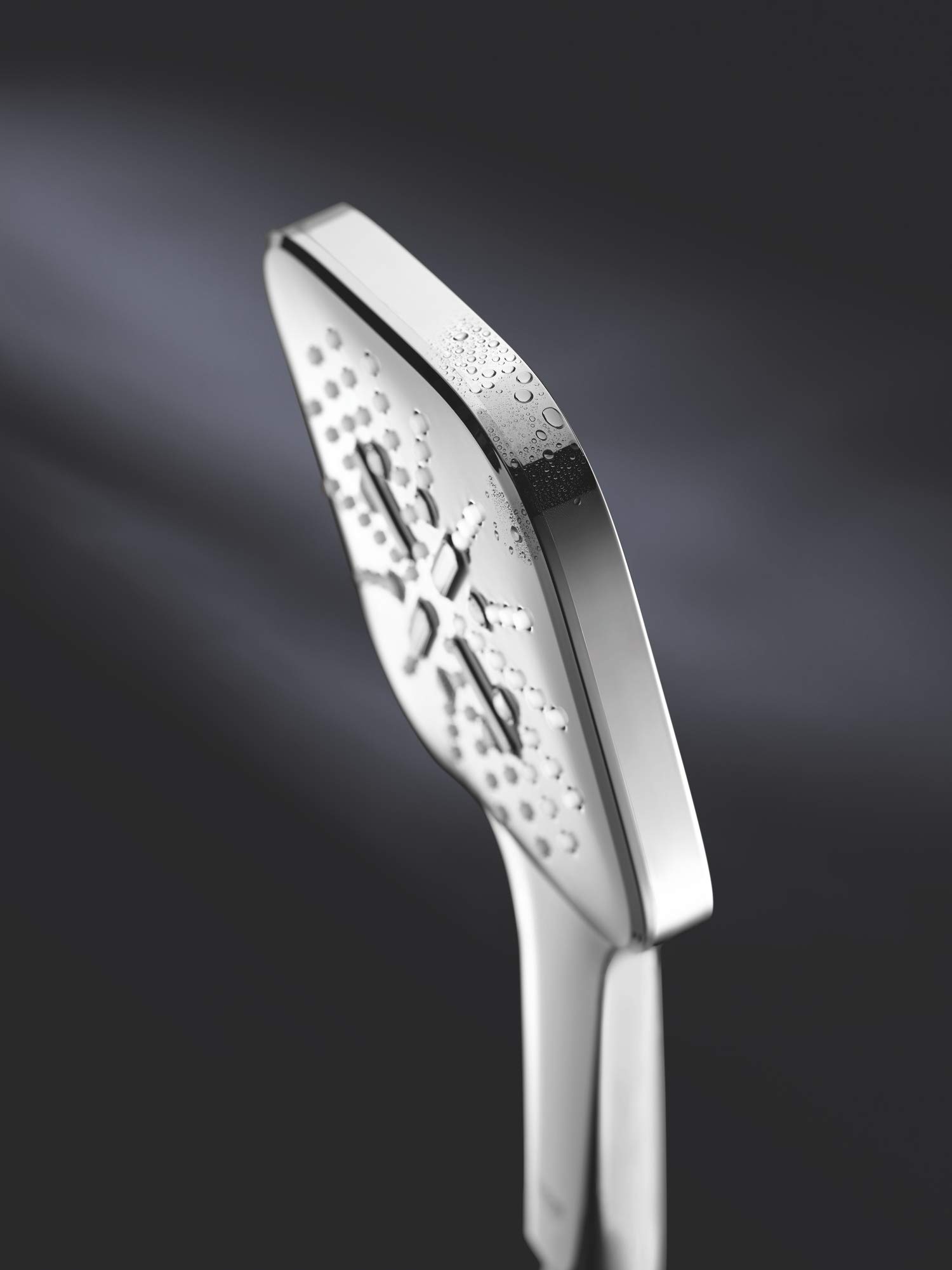 GROHE Rainshower 130 SmartActive Cube słuchawka prysznicowa 3 rodzaje strumienia, chrom, 26582000