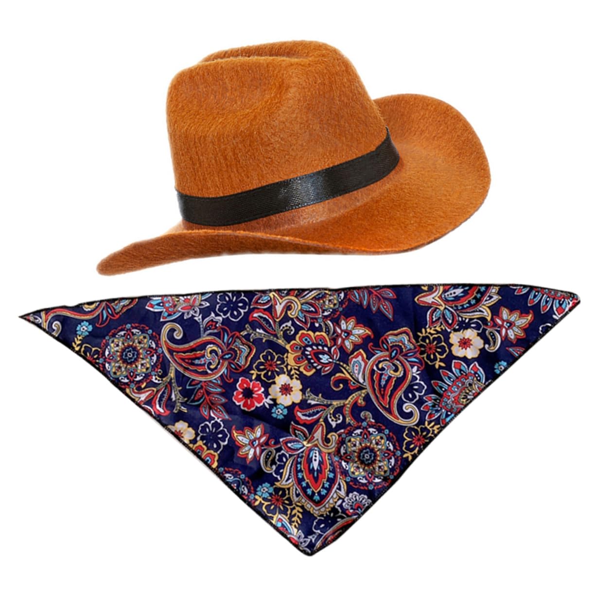 Yardwe Lot De 5 Casquettes Amusantes pour Animaux De Compagnie Bandanas pour Chiens Et Chats pour Fêtes Mariages Et Festivals