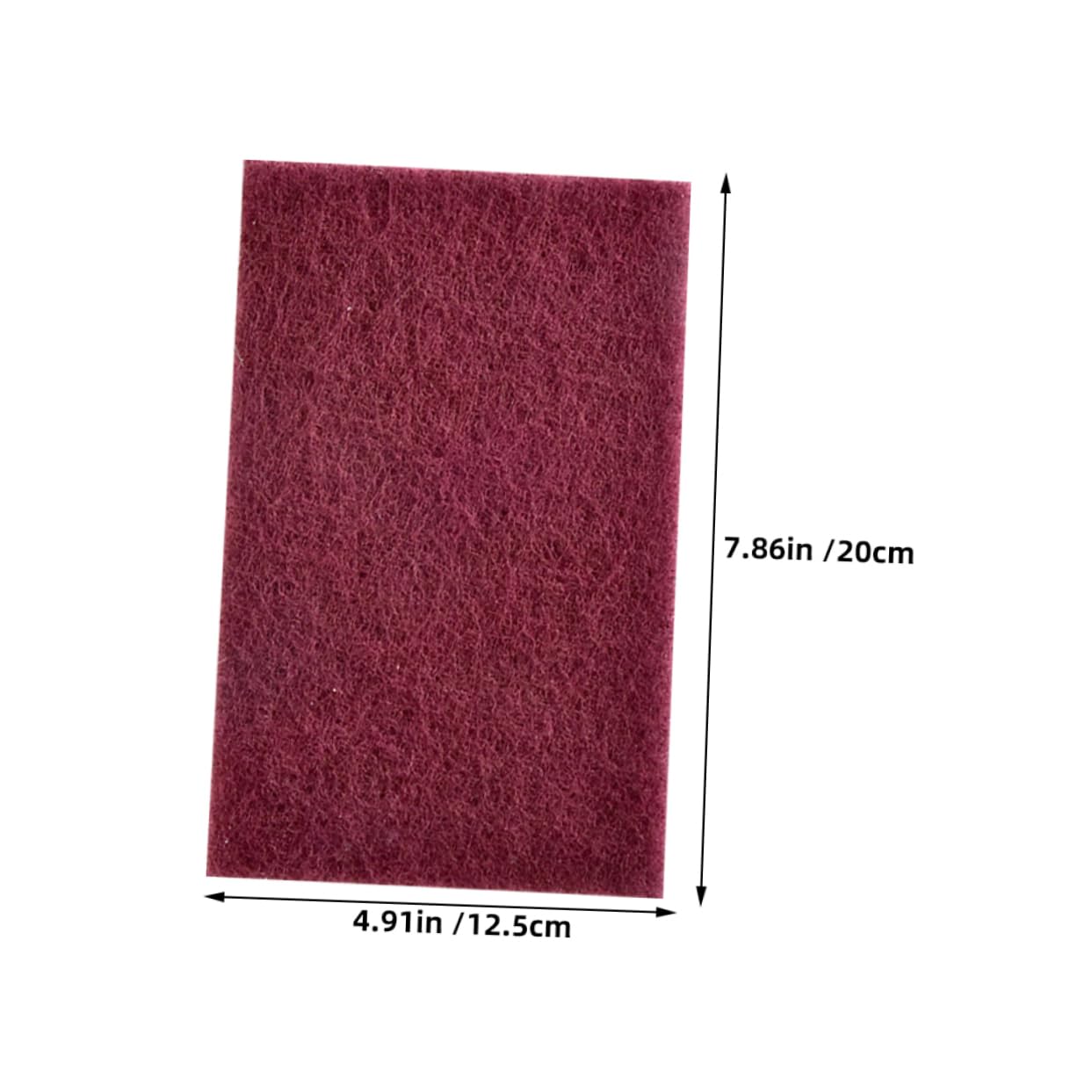 VILLCASE Multi-Purpose Sandpaper Cloth 2pcs Fine Grade Abrasive for Woodworking Metalworking Polishing Sanding Auto Kitchen Mini Hand Pads Durable