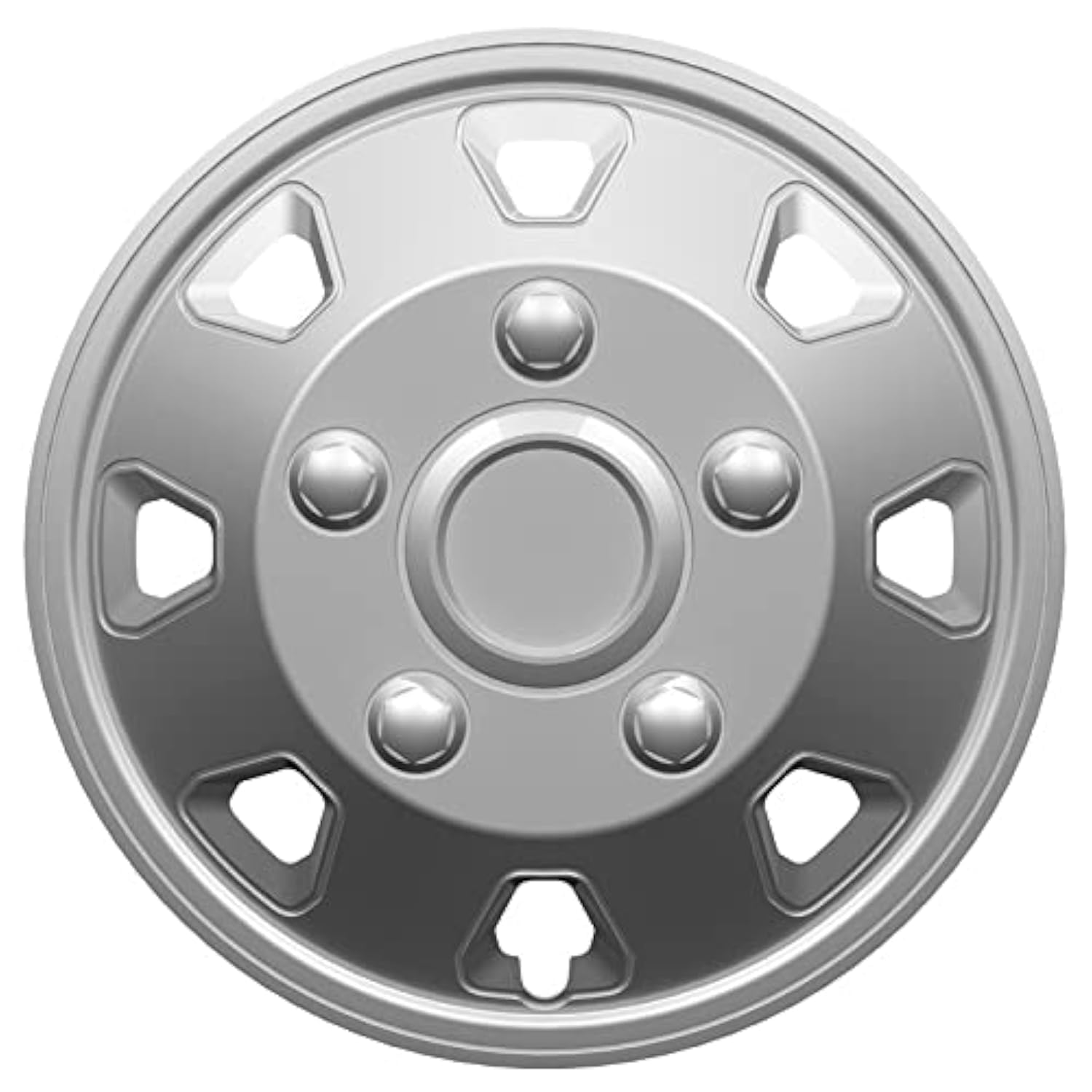 AutoStyle Set of 4 wheel covers Itah 15-inch silver (spherical)