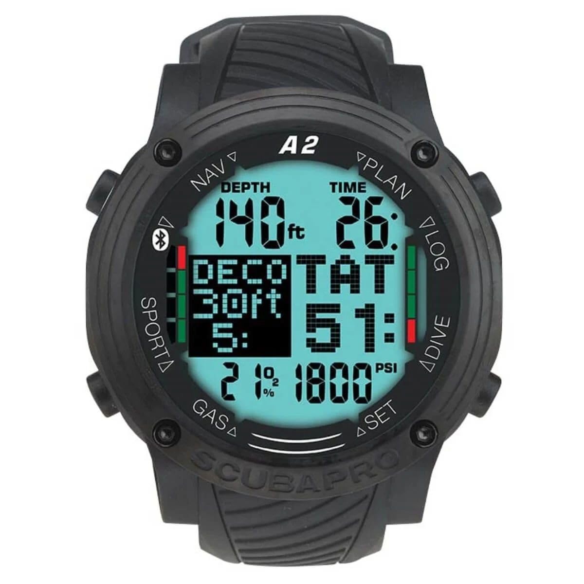 Scubapro Aladin A2 W Trasmitter Smart + PRO - Kit di regolatore per Immersioni in Acqua Fredda, Unisex, per Adulti, Nero, One Size