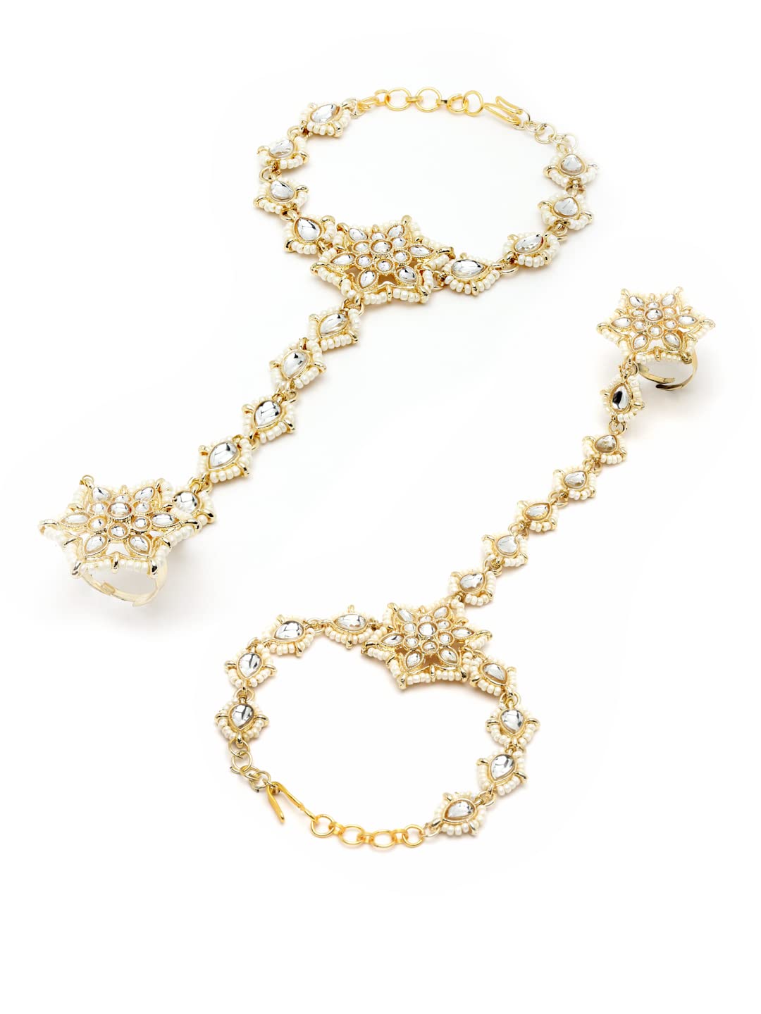 See full amazon price history chart for sanjog Embellished Kundan Moti Ring Bracelet Hathphool/Hand Harness Finger Ring Bracelet for Girls- Pack of 2 sanjog Embellished Kundan Moti Ring Bracelet Hathphool/Hand Harness Finger Ring Bracelet for Girls- Pack of 2 (B0BQ2YCX8Y) Amazon Price History, Amazon Price Tracker
