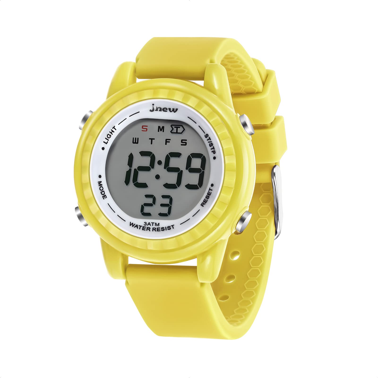 Bigmeda Kids Digital Watch Girls Watches with LED Watch Time Date Alarm Display 7 Color Backlight Stopwatch Waterproof Sport Outdoor Kids Watch Best Gifts for 5-14 Years Boys Girls