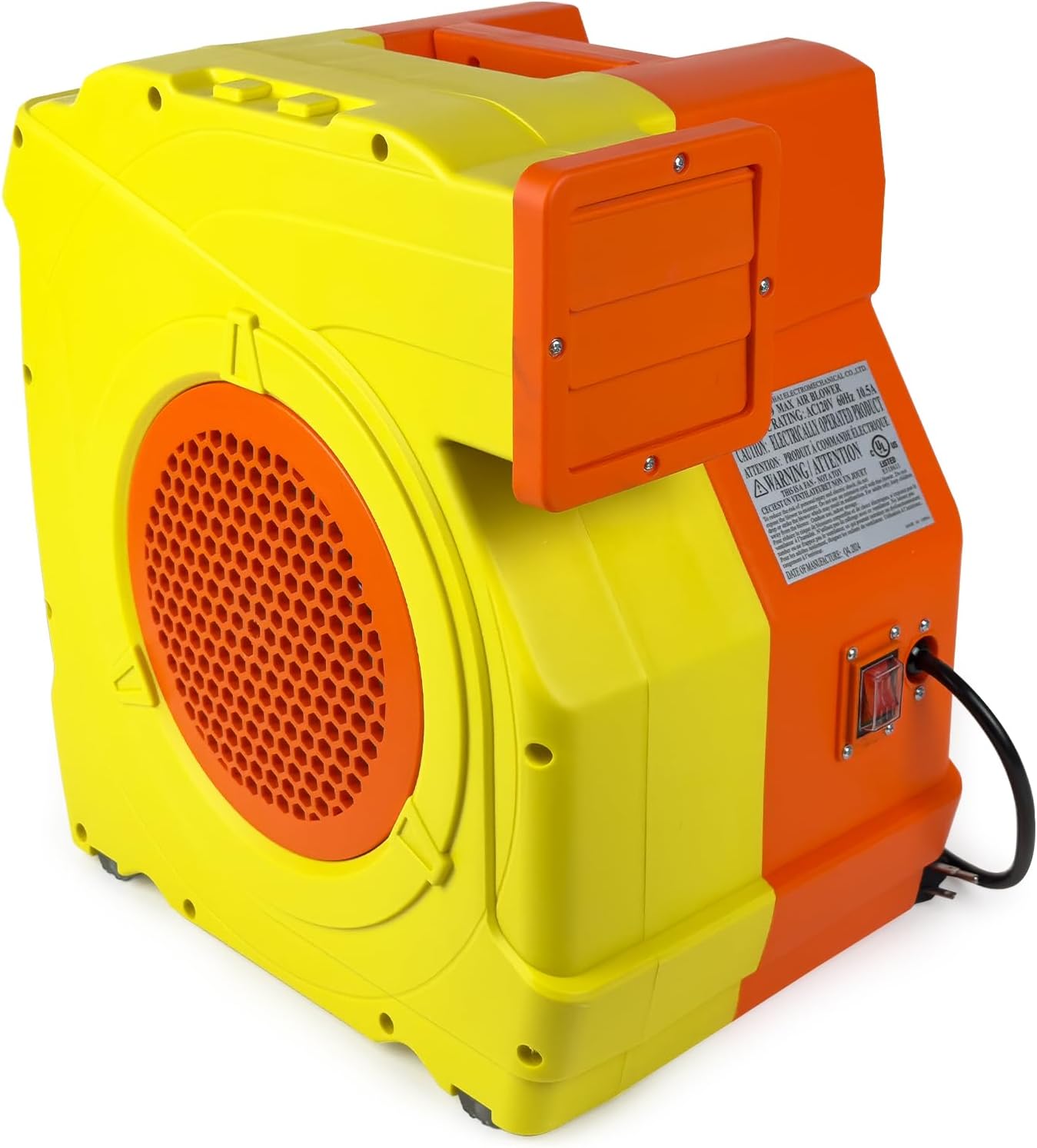 WARSUN Commercial 1.0HP Air Blower Fan for Giant Inflatable Products Recommended for Bounce House Water Slides, Jumpers, Paint Booths, Party Tents