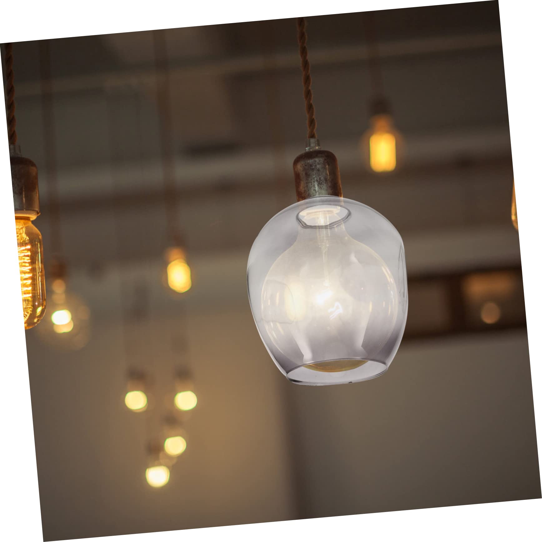 Amazon.co.jp: VICASKY ガラス製ペンダントライトシェード 交換用