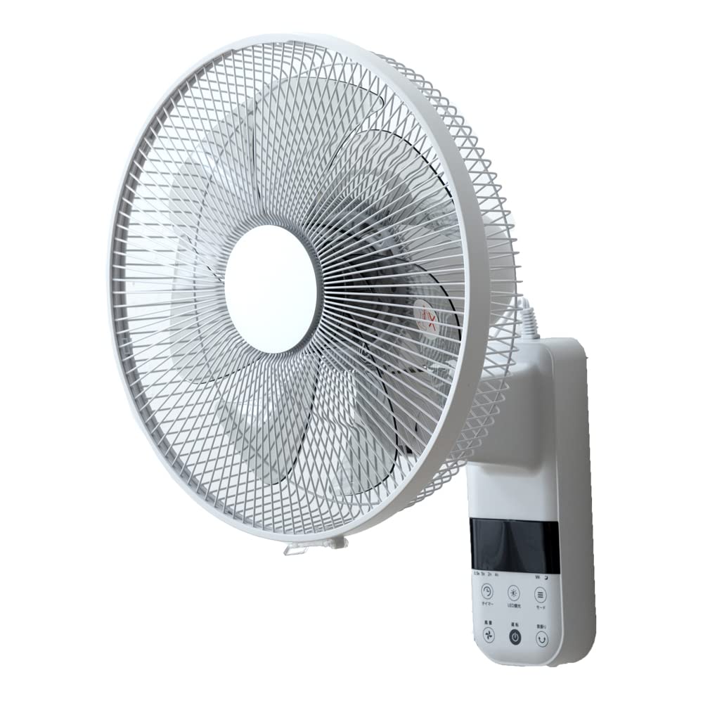 Amazon.co.jp : タンスのゲン 壁掛け扇風機 DCモーター リモコン