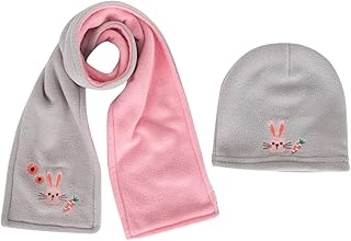 سكارف للأطفال البنات من ديفاكتو، مصنوع من البوليستر، باللون الرمادي، مقاس قياسي، بتصميم كاجوال