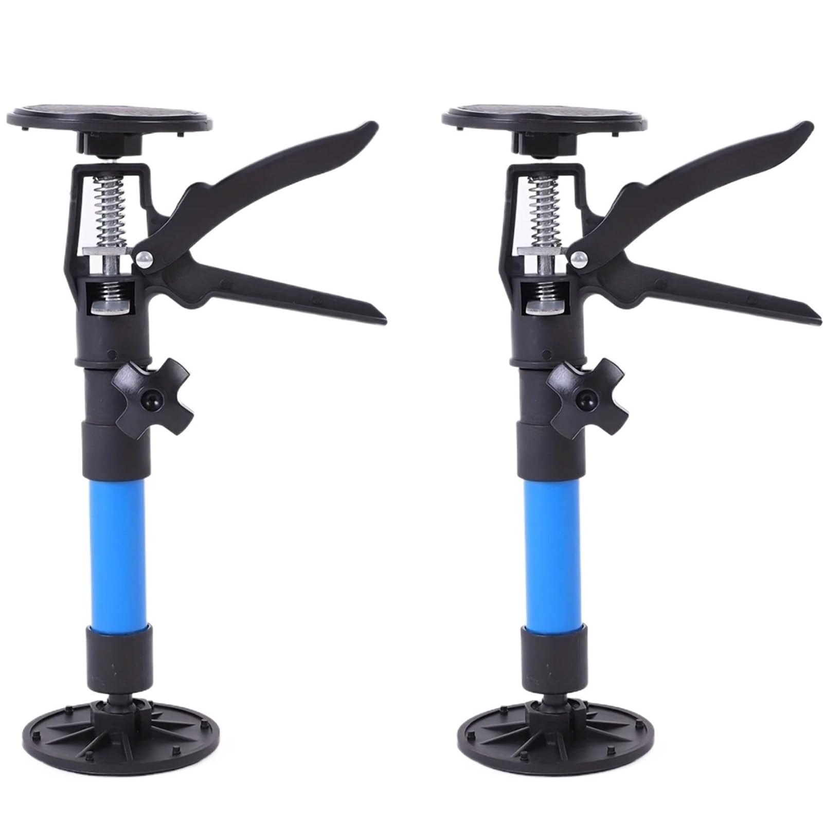 Telescopic Support Rod Adjustable Iron Support Rods Telescoping 2-Pack