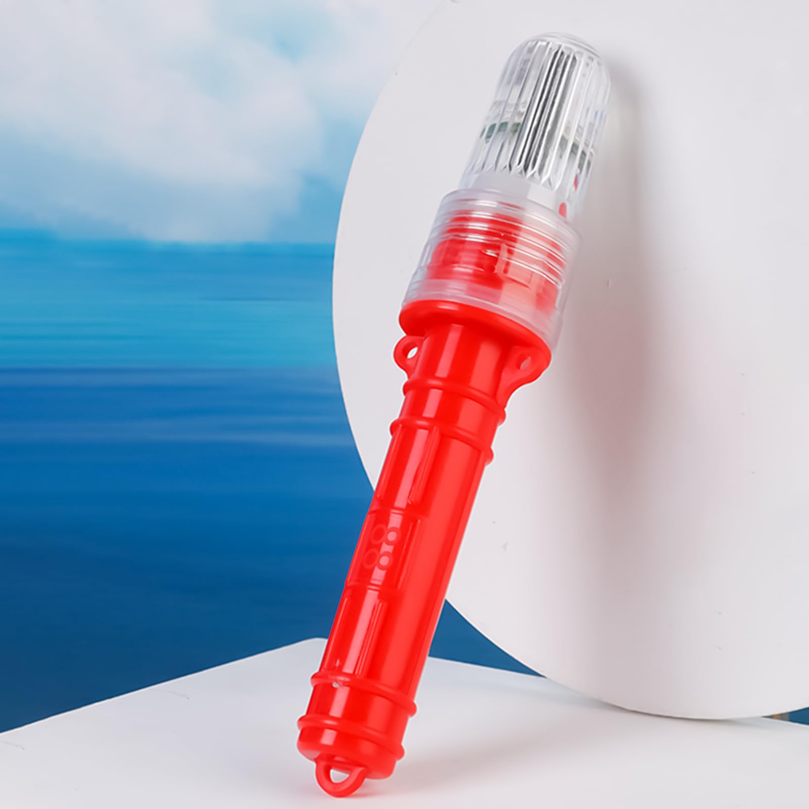 Tiiyee Life Jacket Strobe Light Lamp, Seawater Self Lighting Saving Survivor Locator Led Lithium Vest Flashlight Emergency Lights Marine Beacon Safety