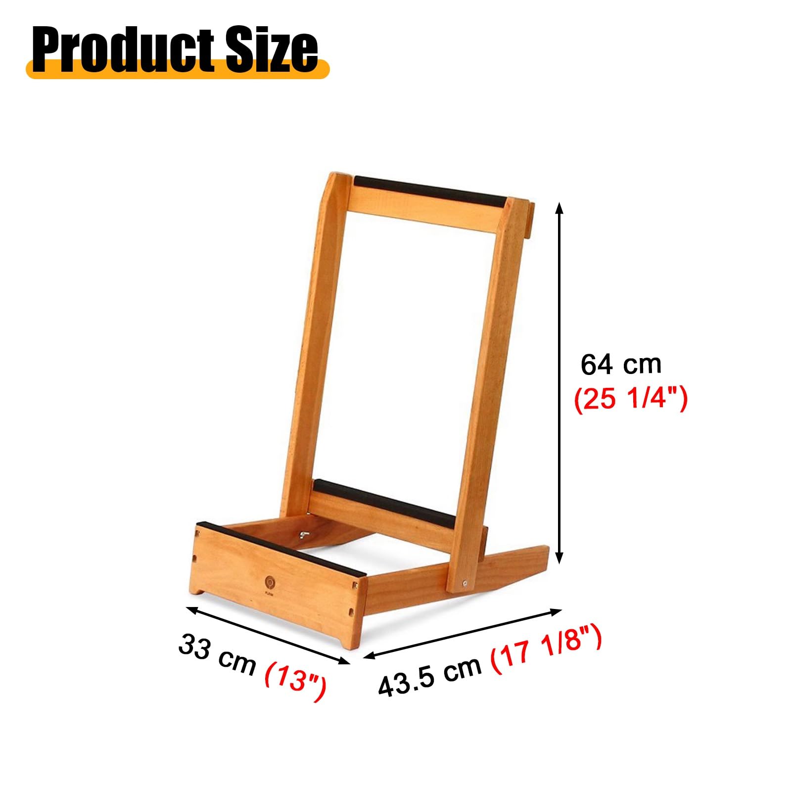 Espositore multi-racchetta, contiene 6 racchette, organizer da pavimento in legno per strumenti a corda e tennis