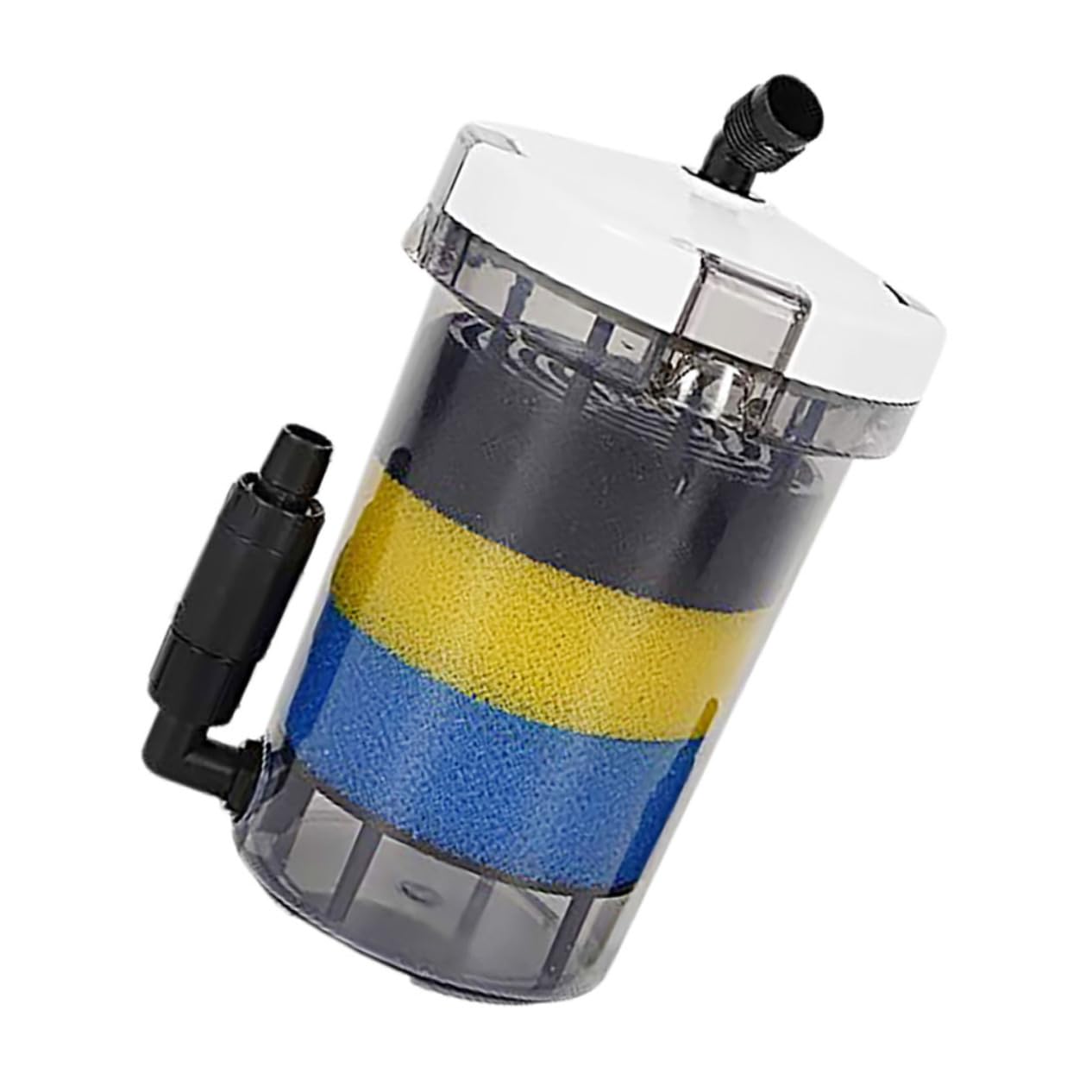 Filtre silencieux d'aquarium avec mini pompe externe en ABS pour une eau cristalline