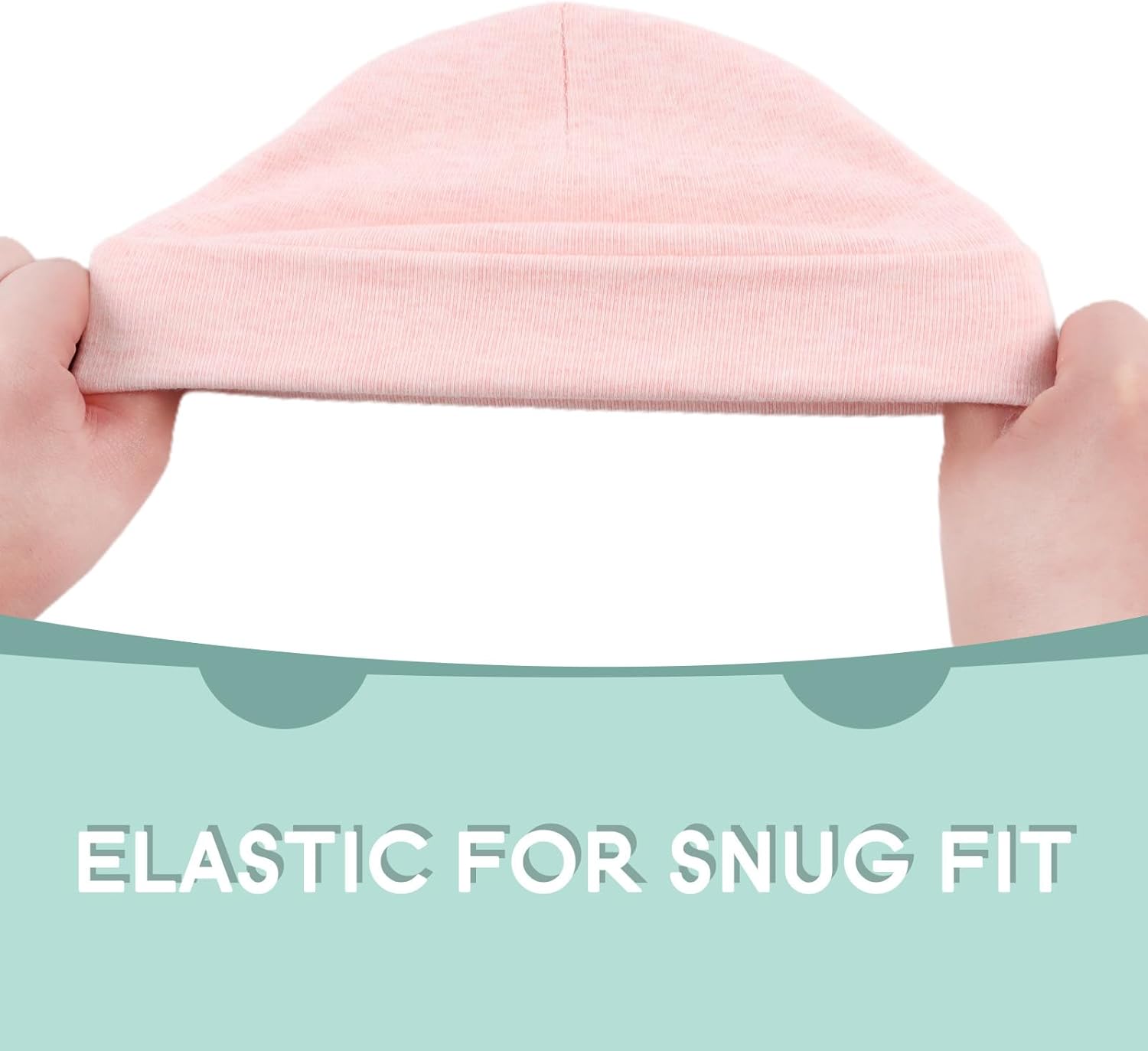 Cotton Newborn Baby Girls Hat Spring Newborn Boys Hat Cute Rabbit Infant Beanie - Image 4