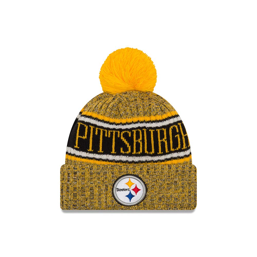 New Era NFL Sideline Reserve Beanie Pittsburgh Steelers Multicoloured