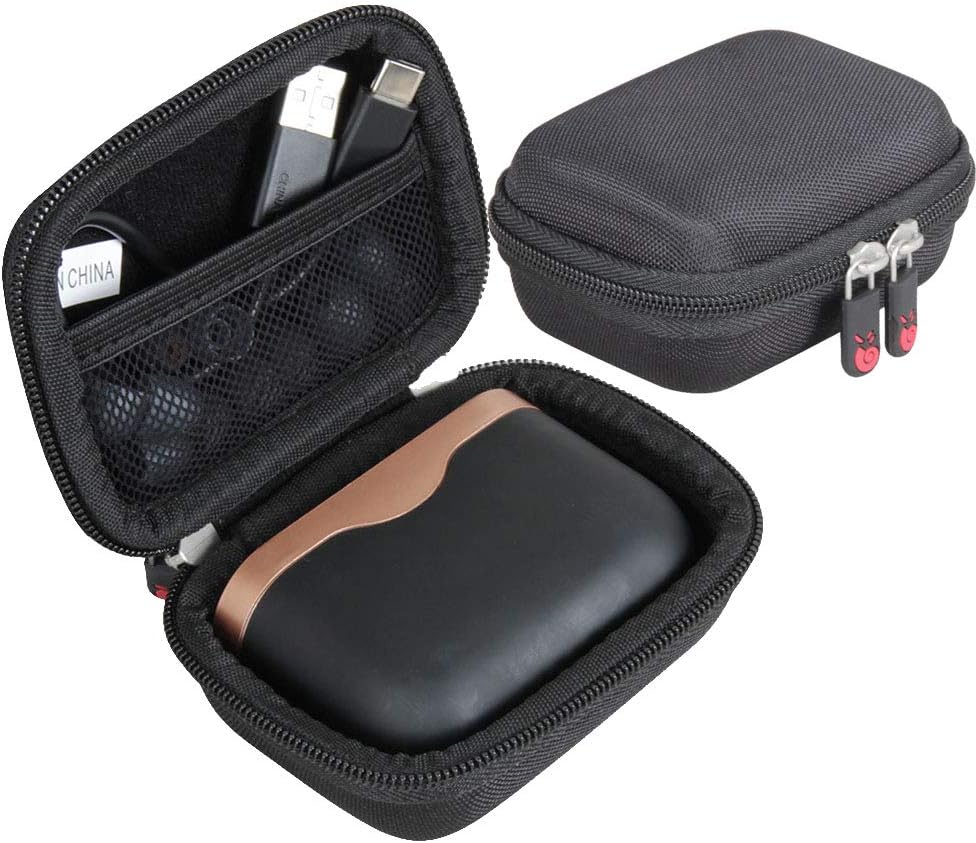 Hermitshell Hard Travel Case for Sony WF-1000XM3 Truly Wireless Noise Cancelling Headphones (Black)
