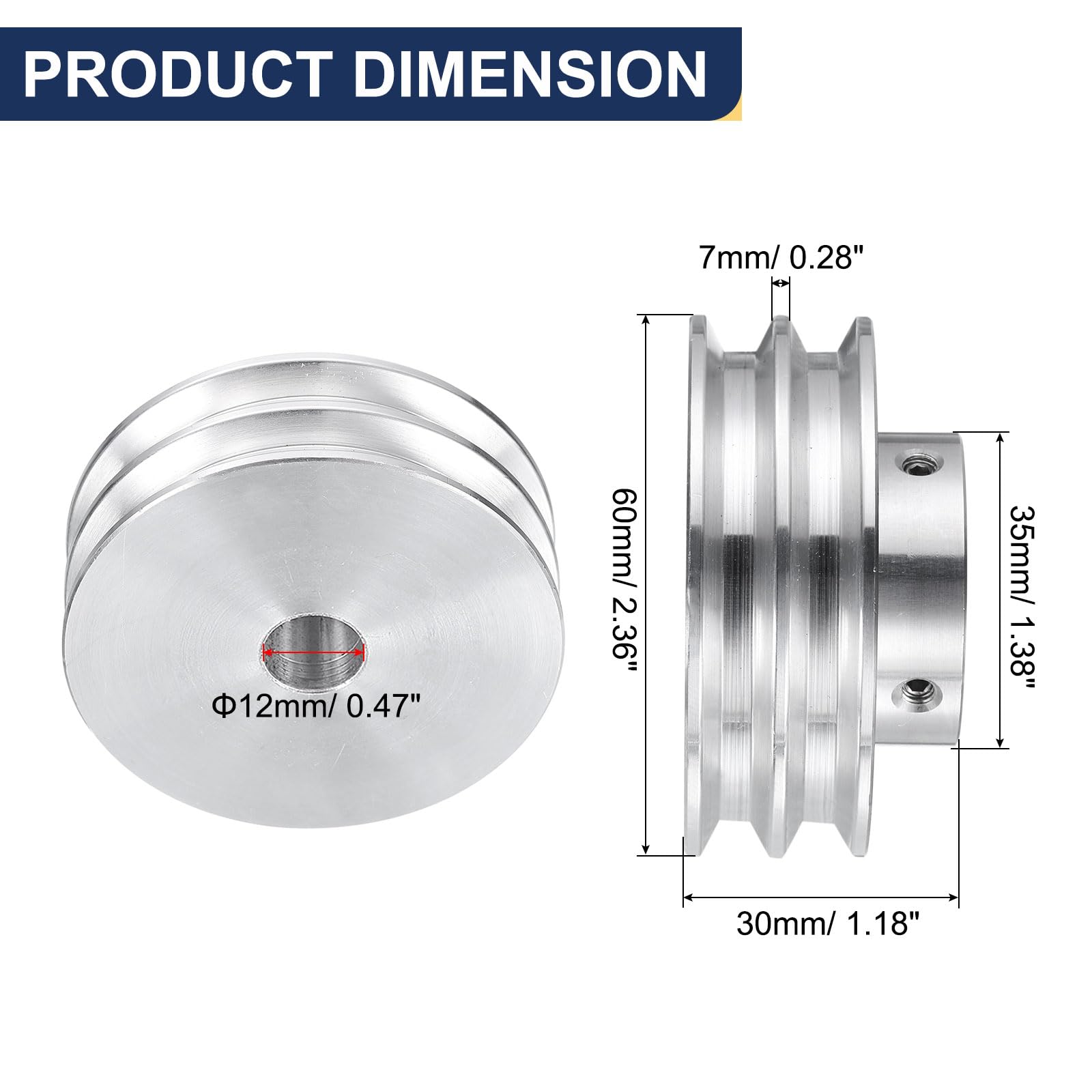 1Pc new placement machine XP143 XP142 XP243 XPF track pulley ADBPP8021 ADBPP8020 (Narrow groove pulley ADBPP8021/8022)