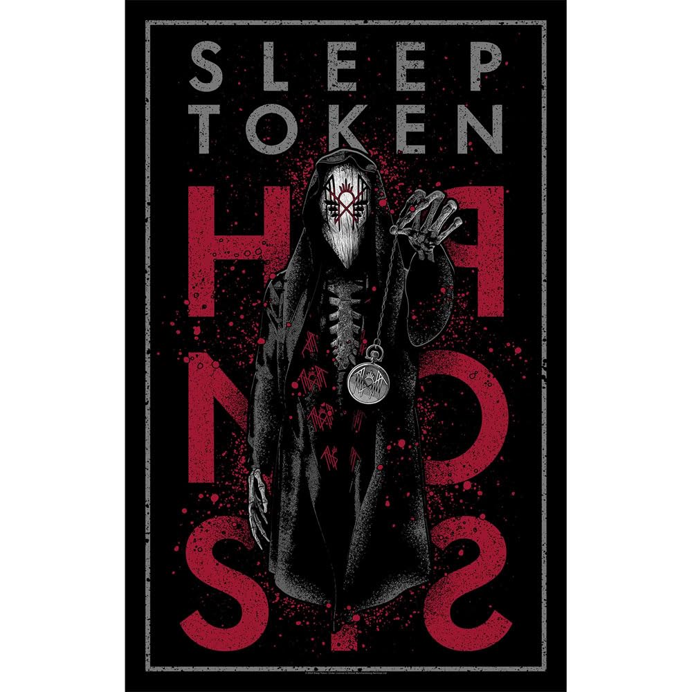Razamataz Sleep Token Hypnosis Logo Textile Poster 70Cm X 106Cm Size One size