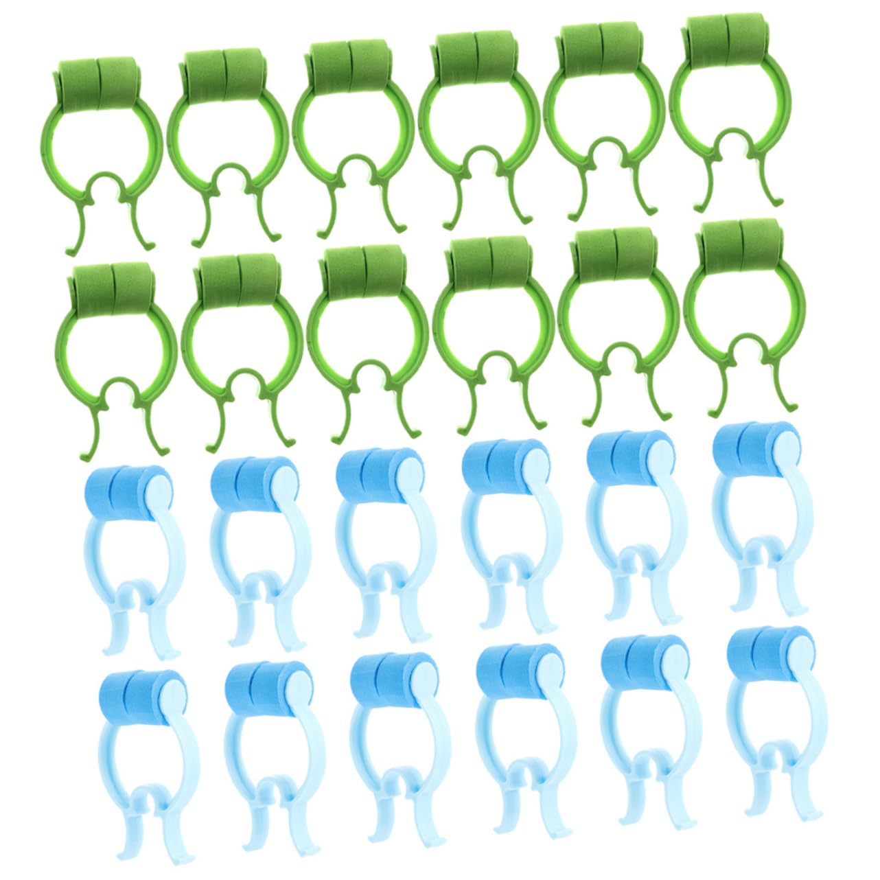48pezzi Clip Per Naso Per Allenamento Stopper Nasali Per E Sangue Dal Naso Clip Per Fissaggio E Pom Per Viaggi E Uso Quotidiano