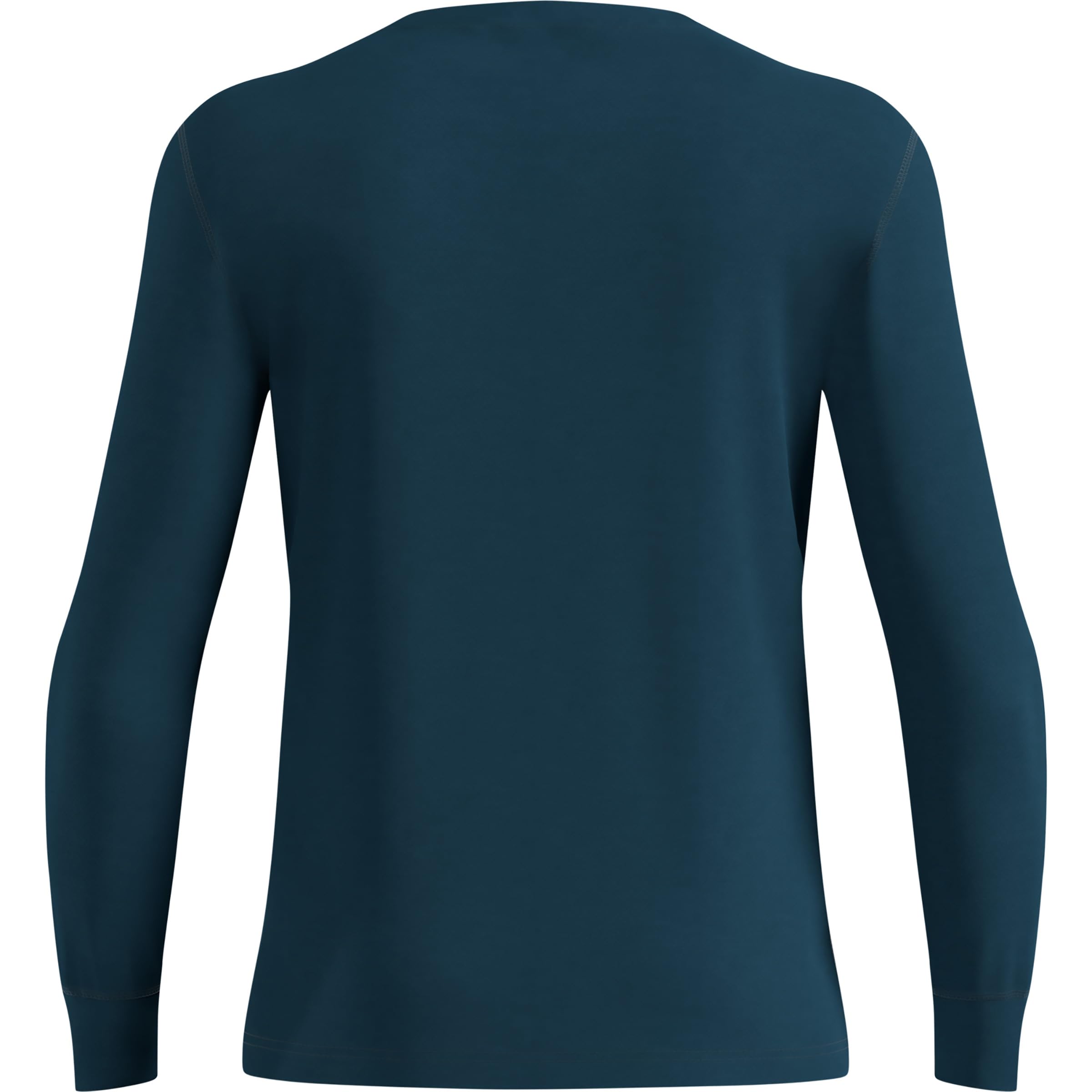 Odlo Męska koszulka z długim rękawem Merino 200 Crew Neck, przezroczysty, XL