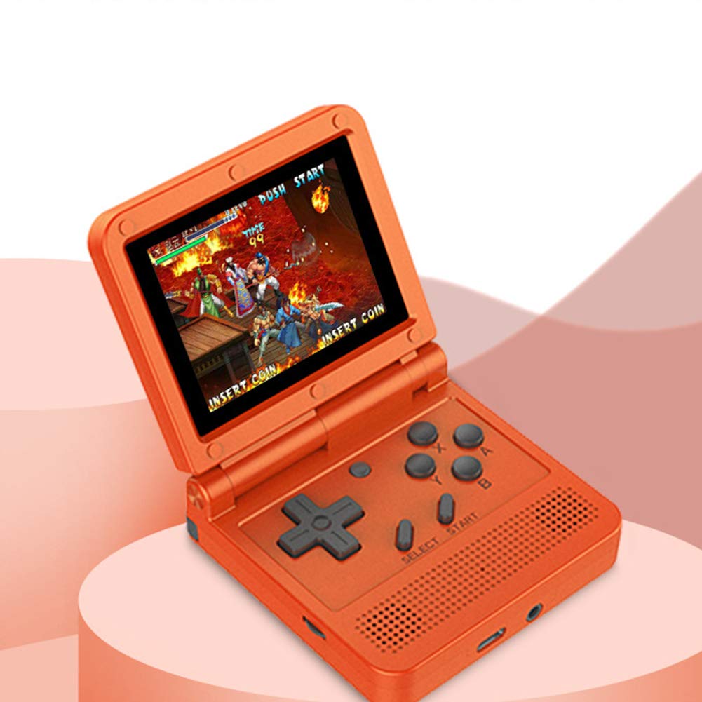 Surakey Console di Gioco Portatile, Console retrò con 3000 Giochi Console di Gioco Retro LCD Classici Schermo da 3 Pollici con USB 1020 mAh Ricaricabile Console di Gioco per Bambini Adulti