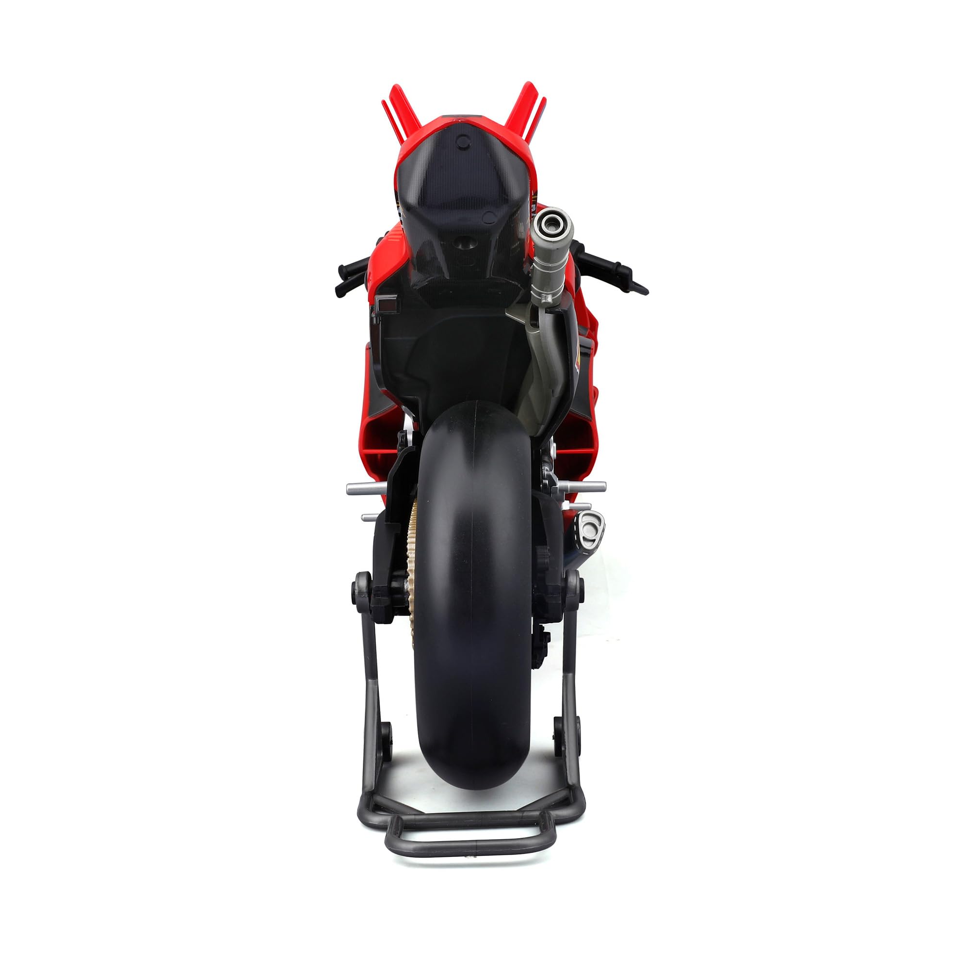 MAISTO Ducati Lenovo Moto GP Racing 2024#1 Francesco Bagnaia, rot - Modellmotorrad 1:6 Originalgetreues Sammlermotorrad Spielzeugmotorrad mit Lenkung & Präsentationsständer, ab 14 Jahren (532245)