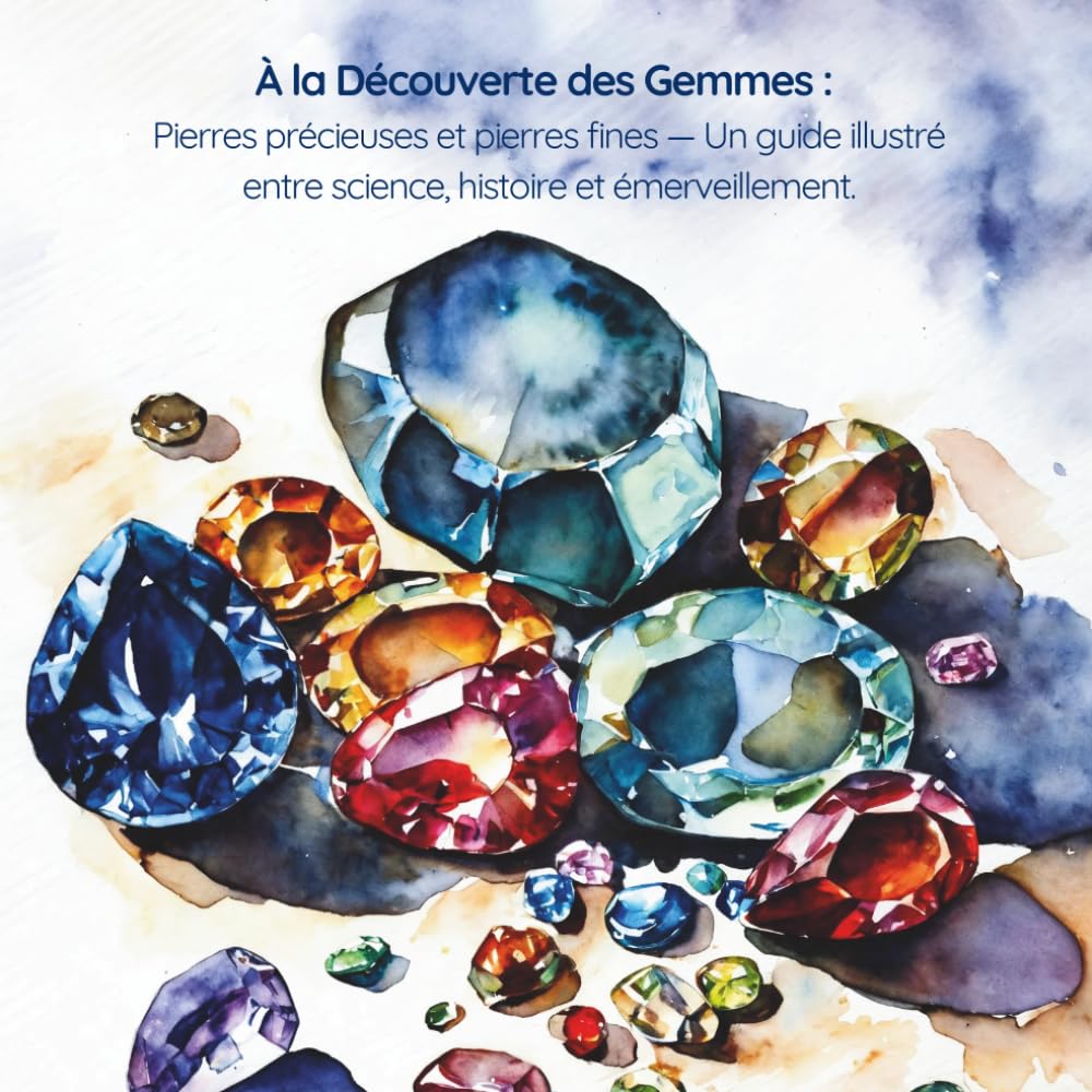 À la Découverte des Gemmes: Pierres précieuses et pierres fines — Un guide illustré entre science, histoire et émerveillement.