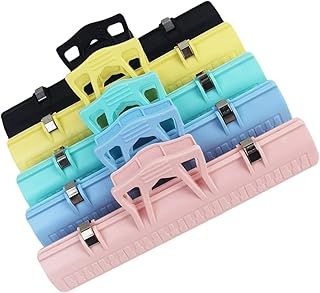 WATIIFUFU 5 pçs pasta de música portátil piano clipes de papel de música suporte de livro de receitas suporte de pontuação suprimentos de instrumento clipe de música peças de instrumento clipe folha clipe suporte de partitura de piano ampliar livros