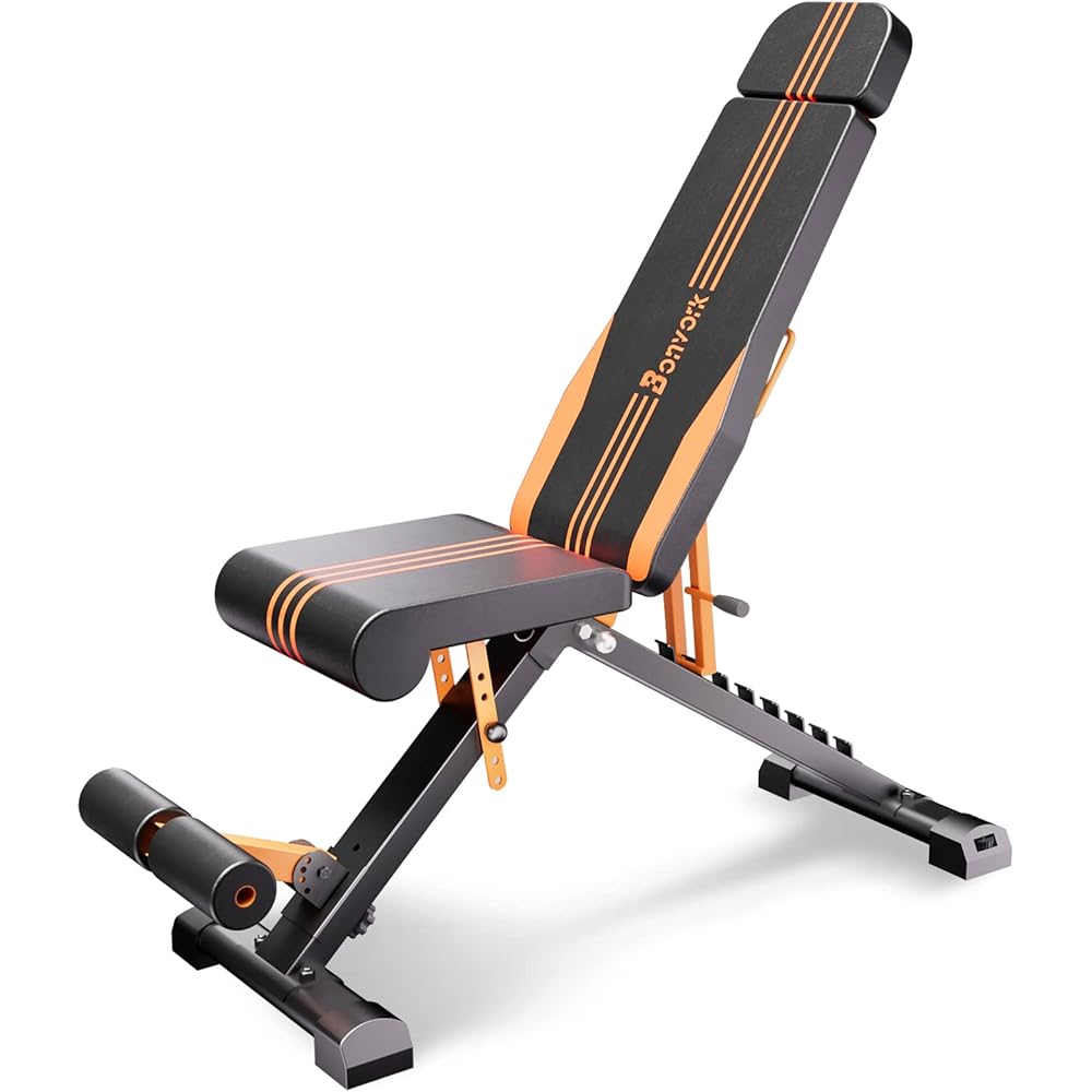 28/mo Finance Adjustable Weight Bench Folding Bonvork 880lb