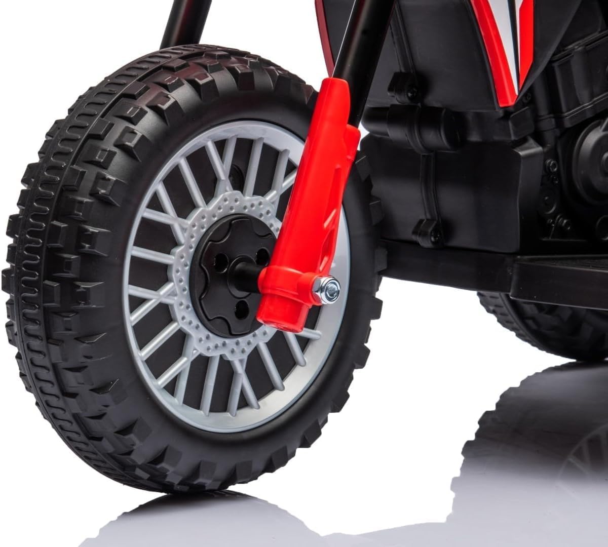 Moto da Cross Elettrica per Bambini Honda CRF450L 6V a 3 Ruote con Licenza Ufficiale – Clacson Mini Moto Giocattolo per 18–36