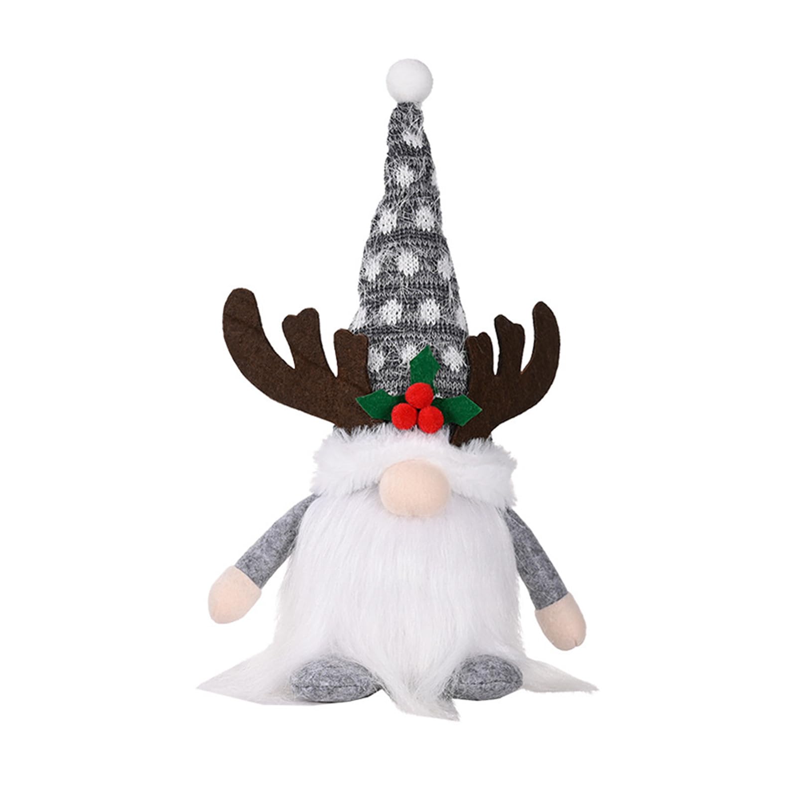 Nucelit Christmas Cloth Dwarf Ornament for Desktop Sofa Bookcase Bookshelf Dining Table Dwarf Ornaments Cloth Decoration Christmas