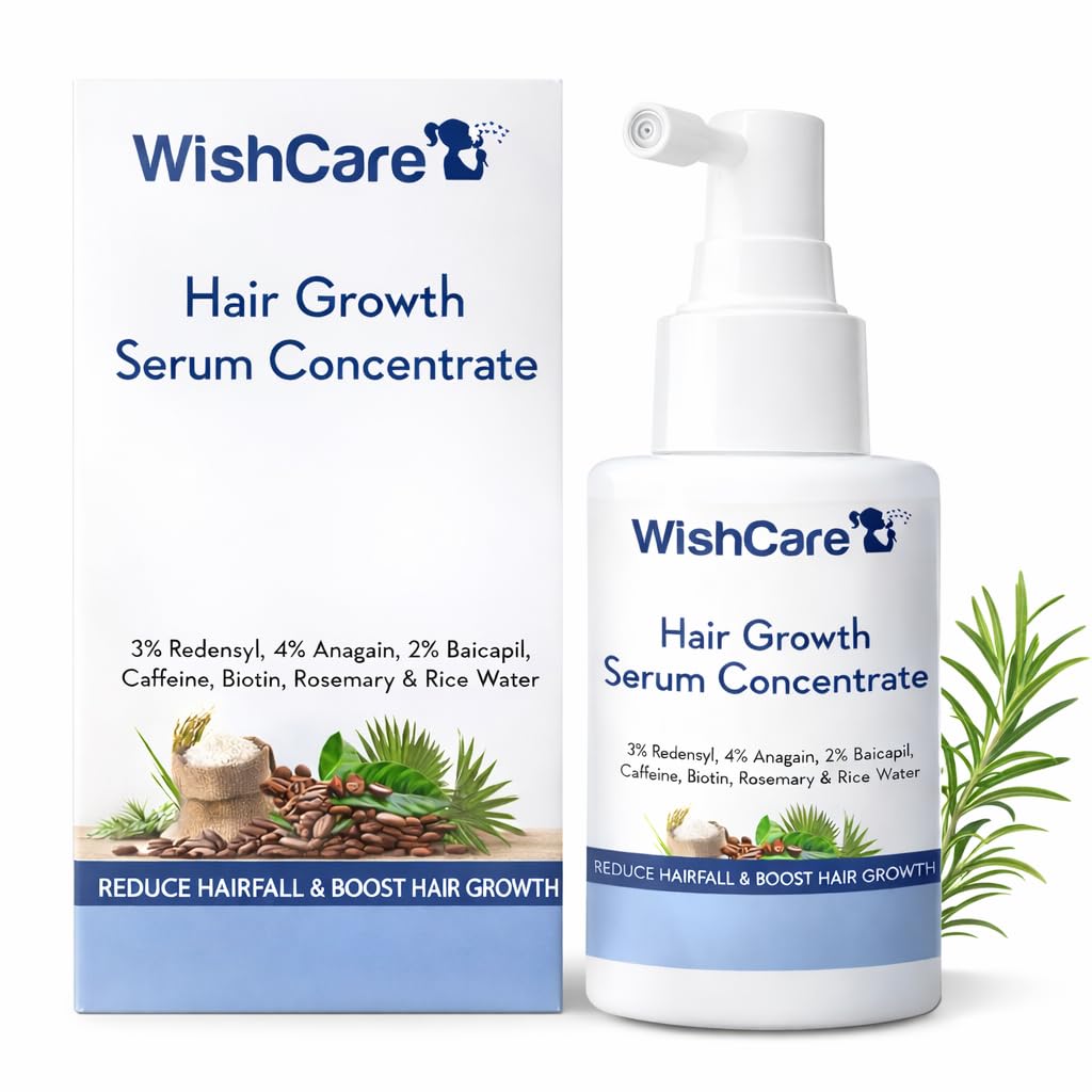 Hair Growth Serum with Rosemary, Redensyl, Anagain, Baicapil, Caffeine, Biotin