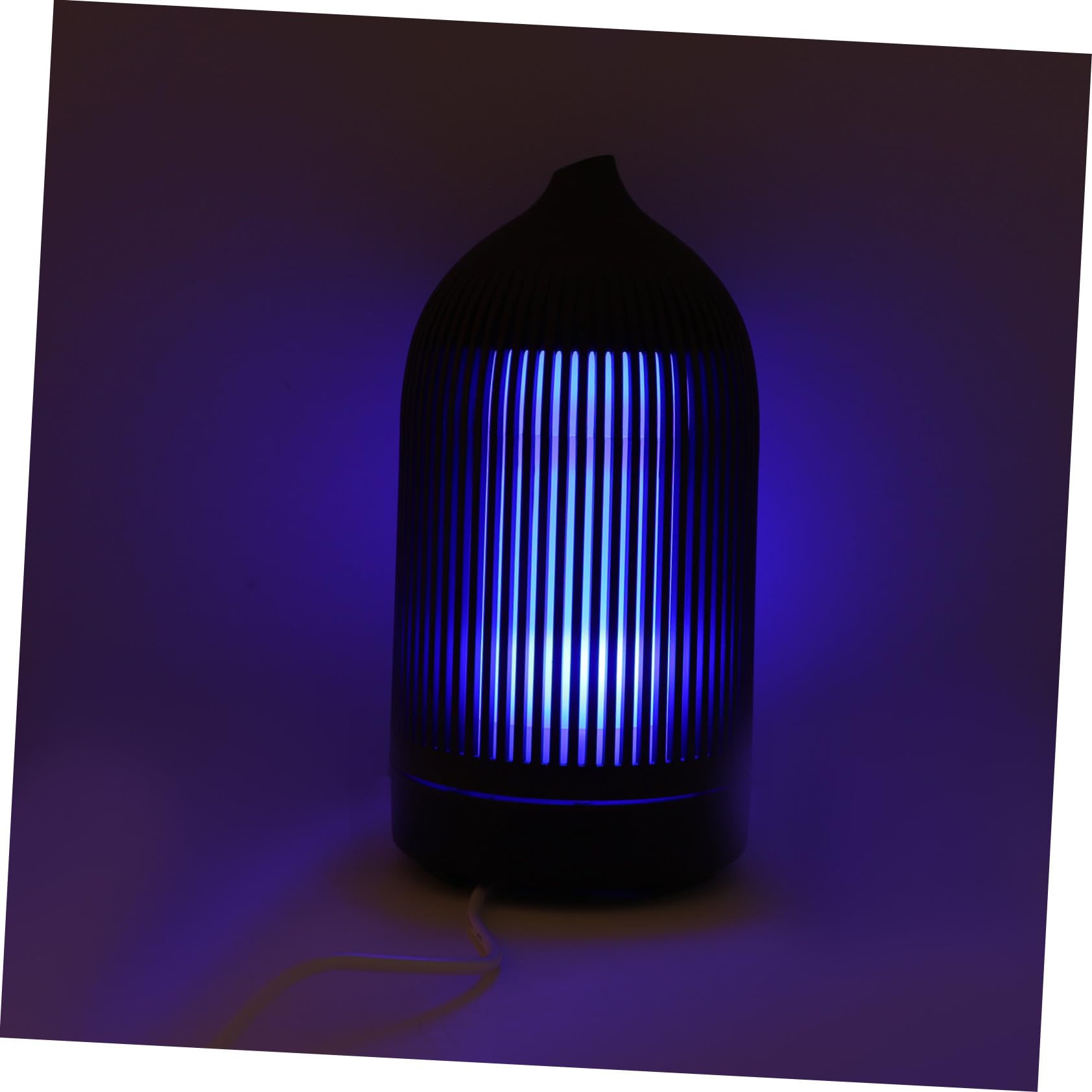 STOBAZA Humidificador y Difusor de Aromas 5v Luz LED Multicolor, Mini Humidificador Portátil de Escritorio Función Temporizador para Oficina y Habitación Infantil